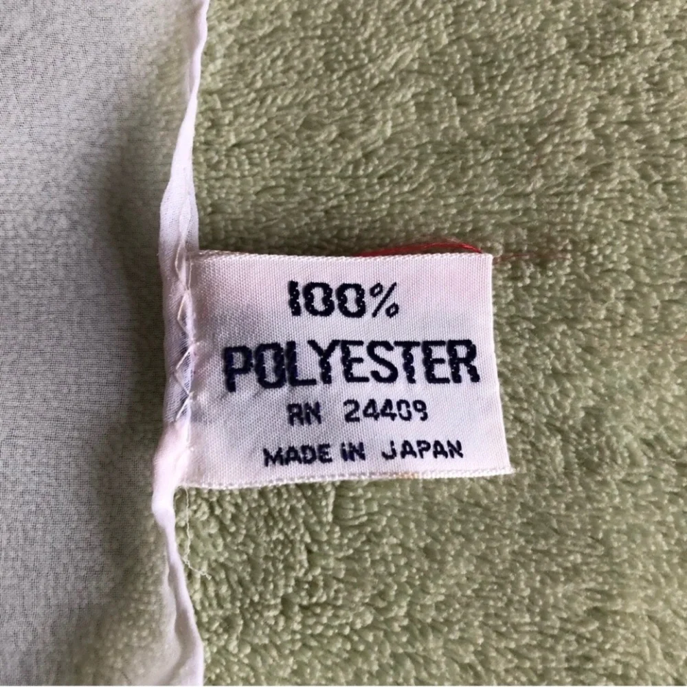 Scarves shear chiffon bundle 2 rectangle solid white aqua lightweight Vintage